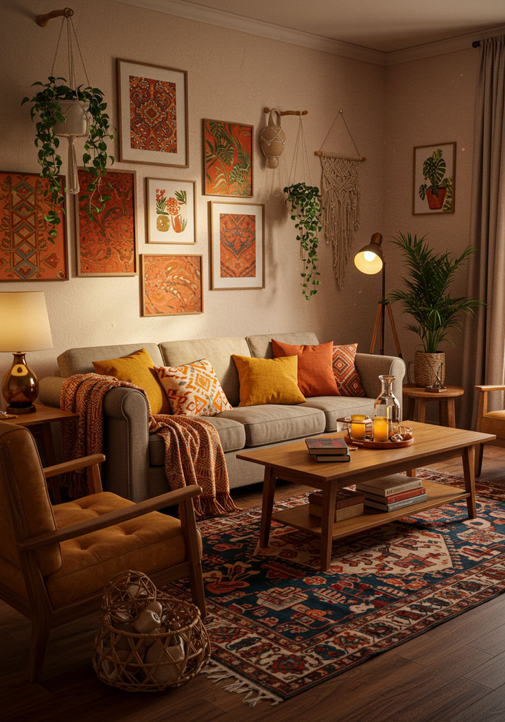 Bohemian and Eclectic