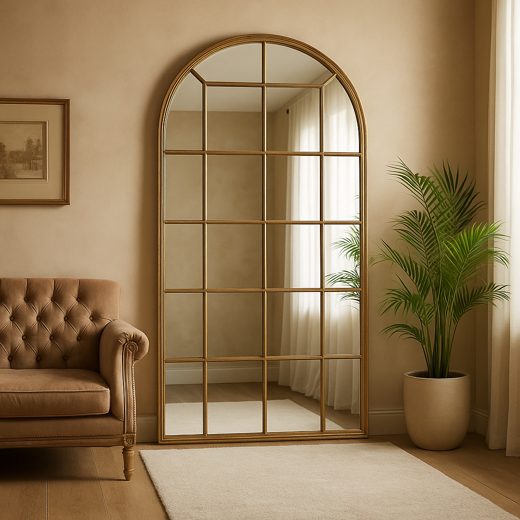 Window Pane Mirrors