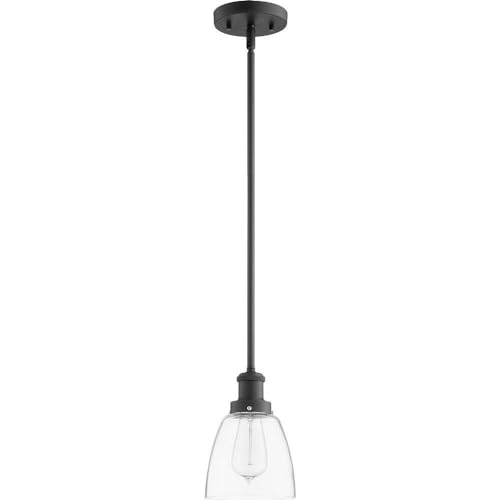 878-169 Transitional One Light Pendant in Bronze/Dark Finish