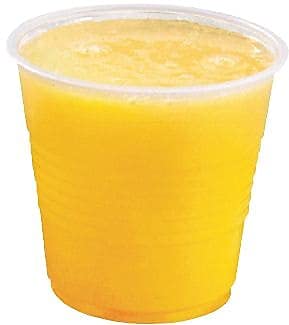 Y10 10 oz Trans Ribbed Wall PS Cup (Case of 2500)