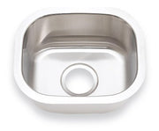 SM1512 Undermount Bar Sink, 15 x 12.75 x 7 in.