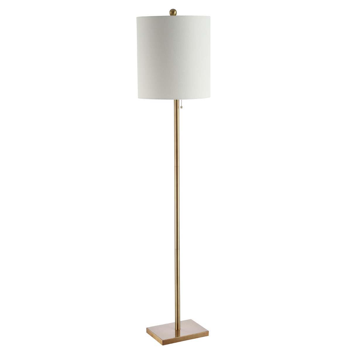 FLL4055A Lighting Octavius Brass Gold 61-inch (LED Bulb Included) Floor Lamp