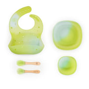 Changing Silicone Baby & Toddler Foodie Kit - Including Bib, Suction Bowl