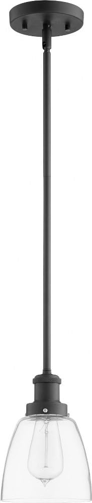 878-169 Transitional One Light Pendant in Bronze/Dark Finish