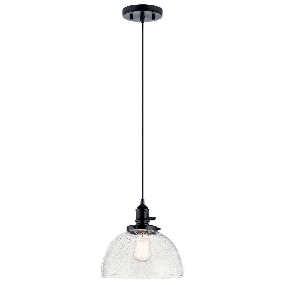 Avery 9.75" Globe Mini Pendant Industrial 1 Light Mini Pendant Ceiling Light Fixture