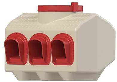 Feeder - Holds 50 Pounds of Feed - Inside or Outside Hen Coop