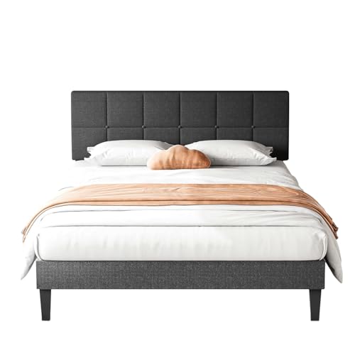 Queen Size Bed Frame, Upholstered Bed Frame