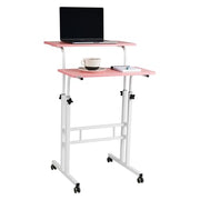 Standing Desk, Adjustable Height, Computer Desk, Laptop Desk, Portable