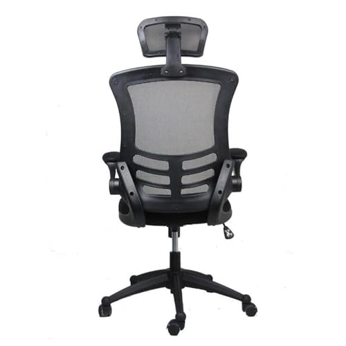 Executive High Back Office Chair with Headrest in Black