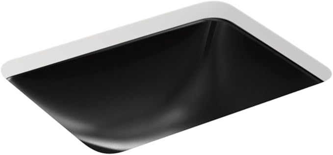 20000-0 Caxton Rectangle Undermount Bathroom Sink with Overflow Drain