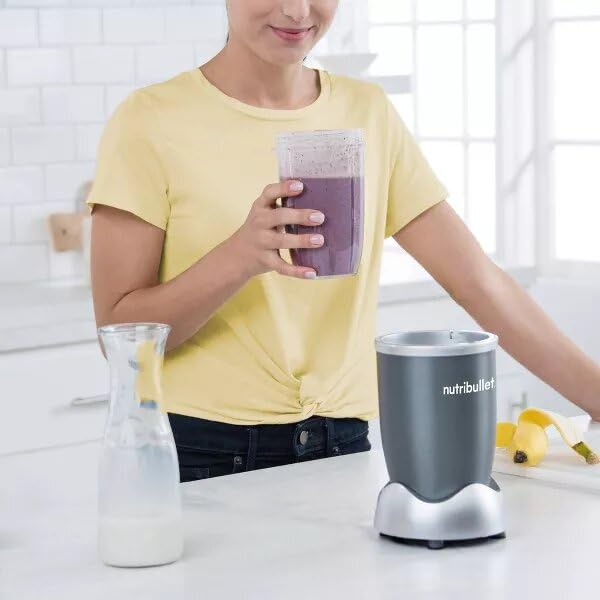 8-Piece High-Speed Blender/Mixer System, Gray