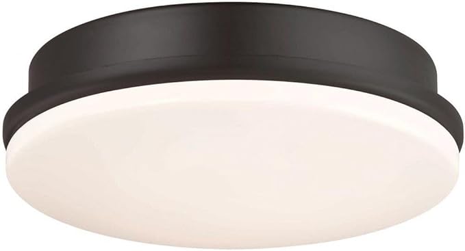 Kute LED Ceiling Fan Light Kit - Dark Bronze 5.51 inch