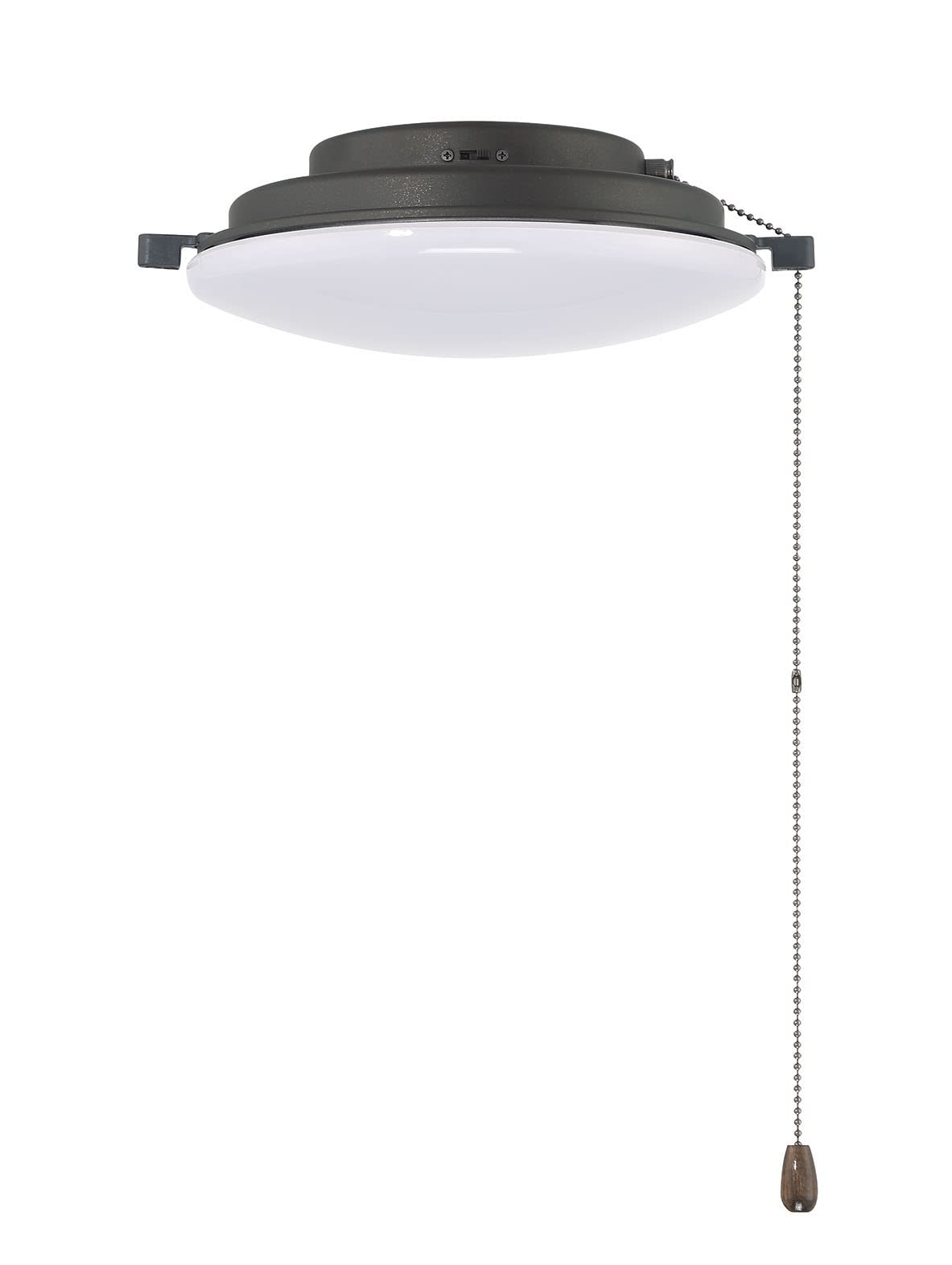 1 Light Universal Ceiling Fan Light Kit in Espresso Finish