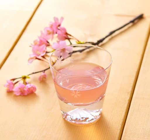 Tajima Glass Fuji Glass Sakura TG16-015-RS rocks glass Japanese Traditional