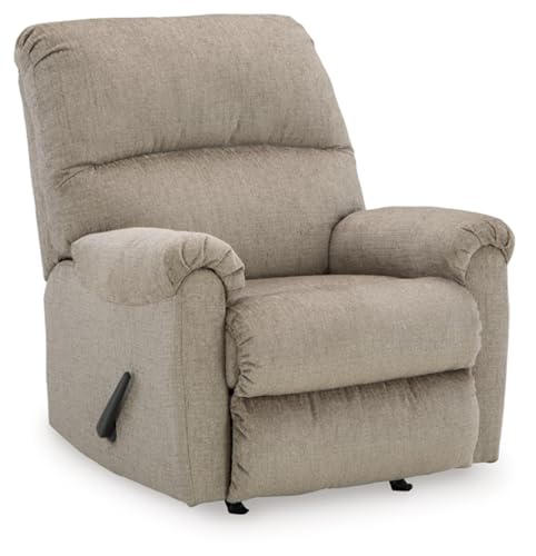 Stonemeade Casual Manual Rocker Recliner, Light Brown