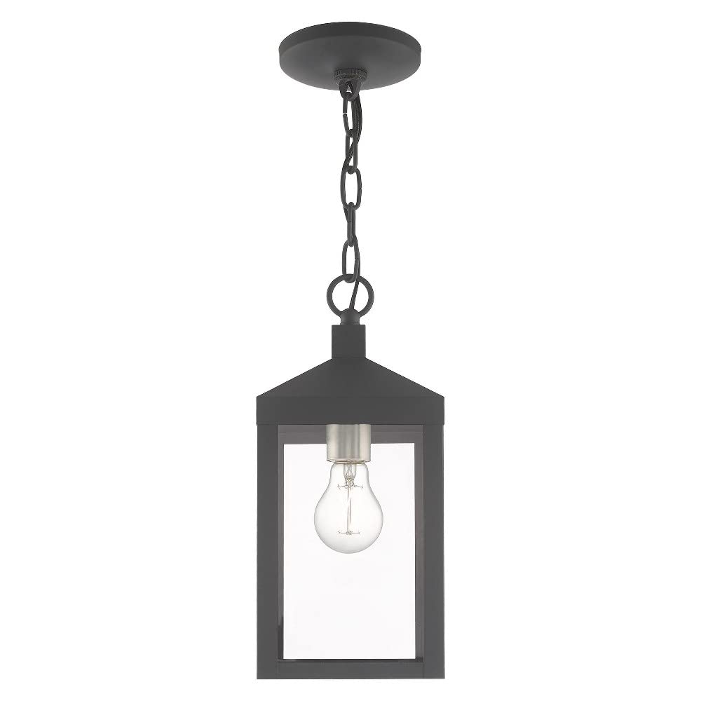 Lighting 1 Light Antique Brass Outdoor Pendant Lantern