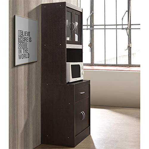 HIKF96 Choco-Grey Kitchen Cabinet