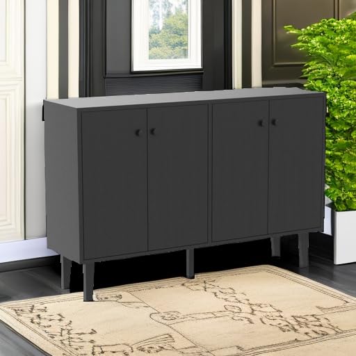 Sideboard Buffet Cabinet Kitchen Storage Cabinet Living Room 4 Doors Console