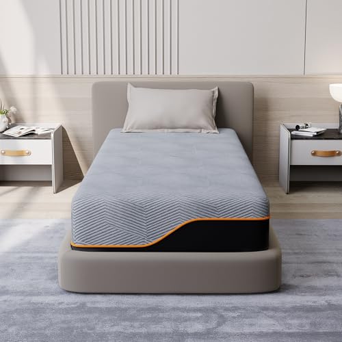 14 inch Memory Foam Mattress Twin XL - Green Tea Mattress