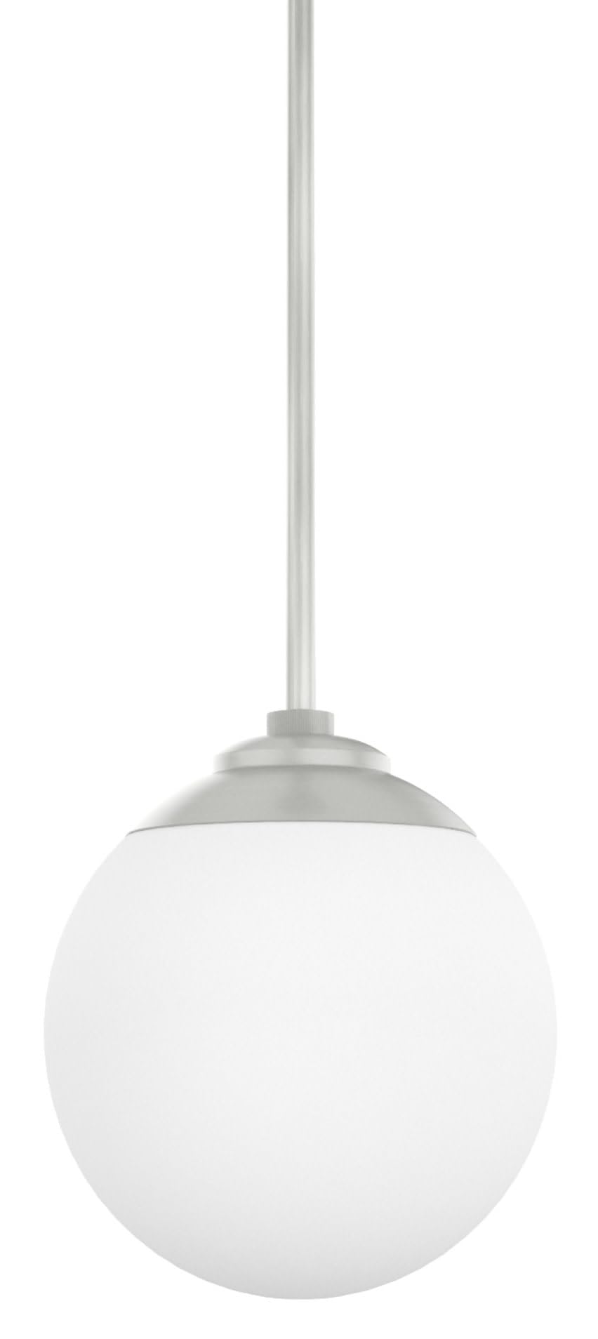 Fan Company 19169 Hepburn Pendant Light, Brushed Nickel