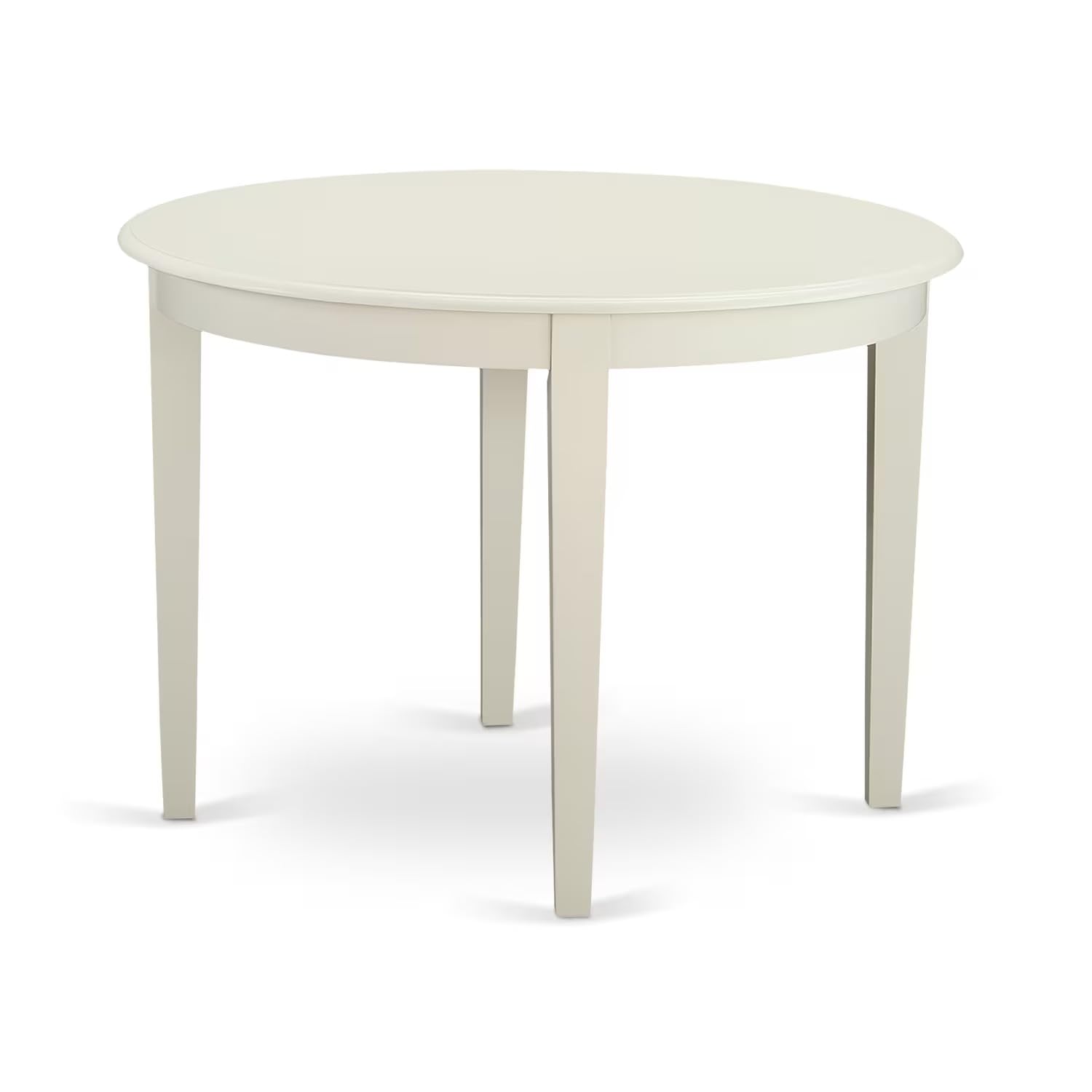 BOGR5-WHI-W 5 Piece Dining Room Furniture Set Includes a Round Kitchen