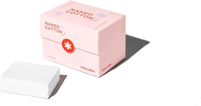 Naked Cotton Classic - Premium Facial Cotton Pads - for Makeup Remover