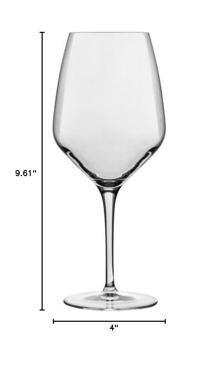 Atelier Cabernet/Merlot Wine Glass, 23-3/4-Ounce, Clear, 6 Count (Pack of 1)