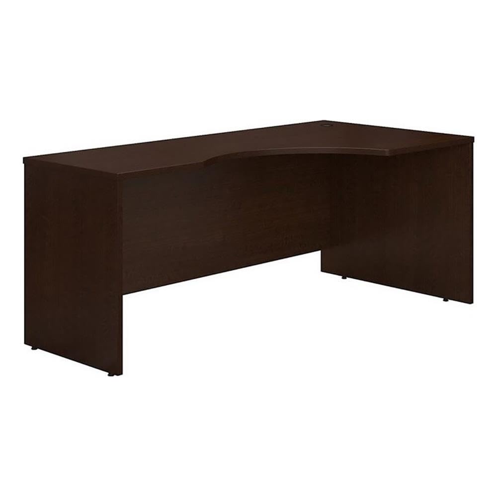 Series C Home Office Desk, 72W, Mocha Cherry