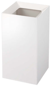 Yamazaki Home Veil Trash Can - Modern Open Top Garbage Waste Bin Basket with Handle - Abs Plastic - 2.5 Gallons, 10 Liters