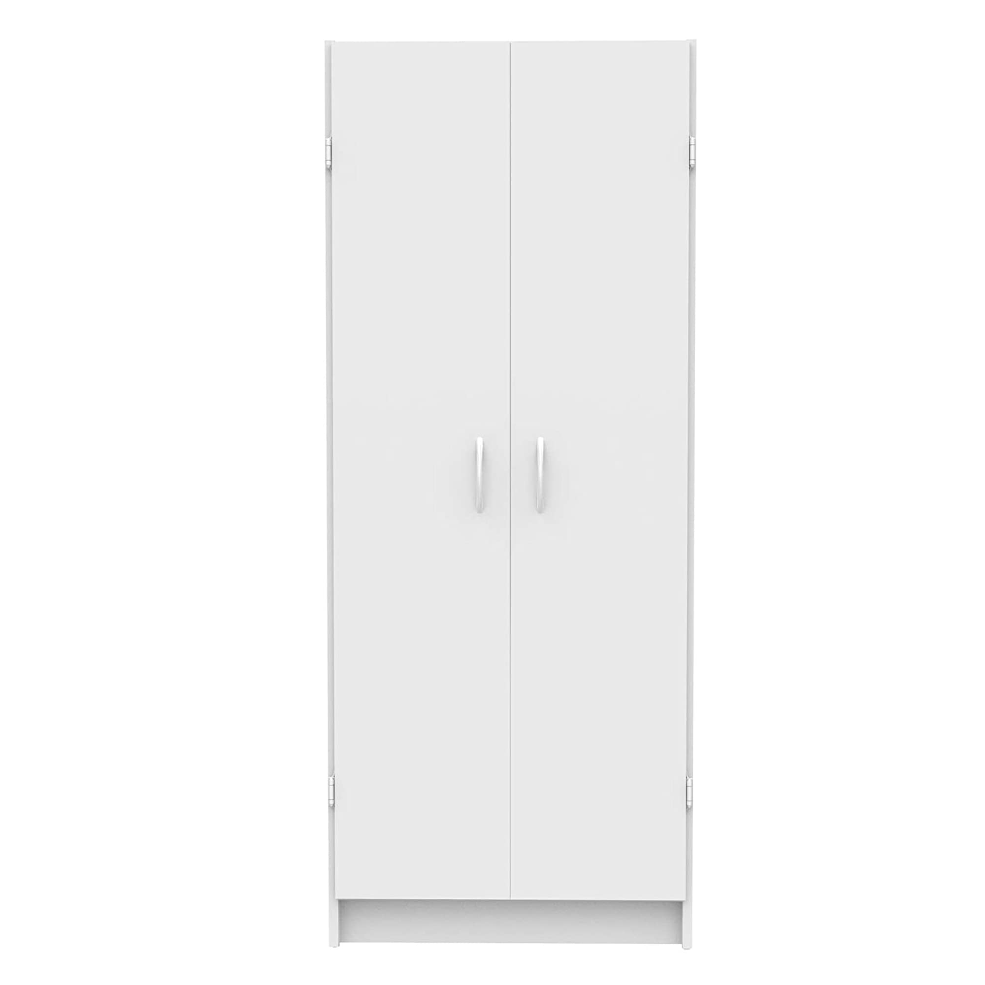 Pantry Cabinet Cupboard with 2 Doors, Adjustable Shelves, Standing, Storage for Kitchen