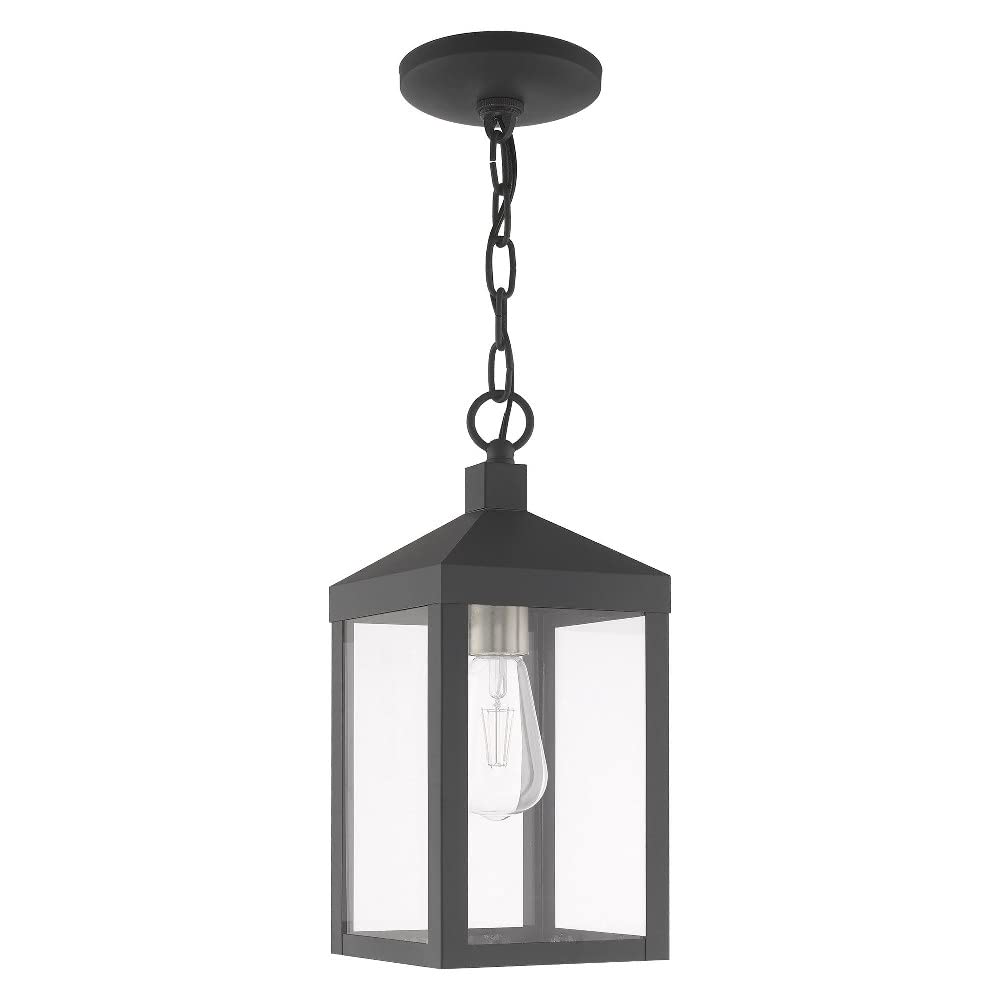 Lighting 1 Light Antique Brass Outdoor Pendant Lantern