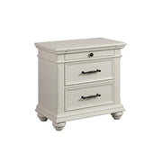 Brooks 3-Drawer Nightstand with USB Ports