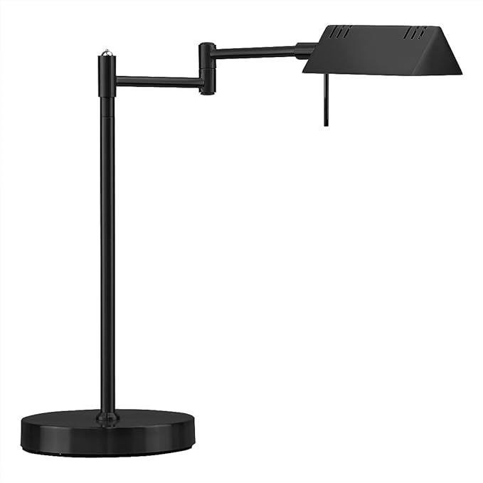 Table Lamp, Full Range Dimming, 12W LED, 360 Degree Swing Arms