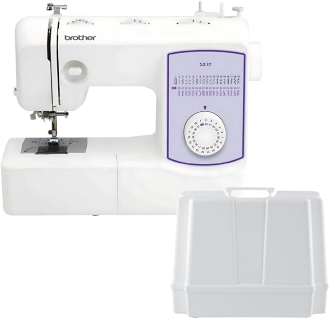 Sewing Machine, GX37, 37 Built-in Stitches, 6 Included Sewing Feet