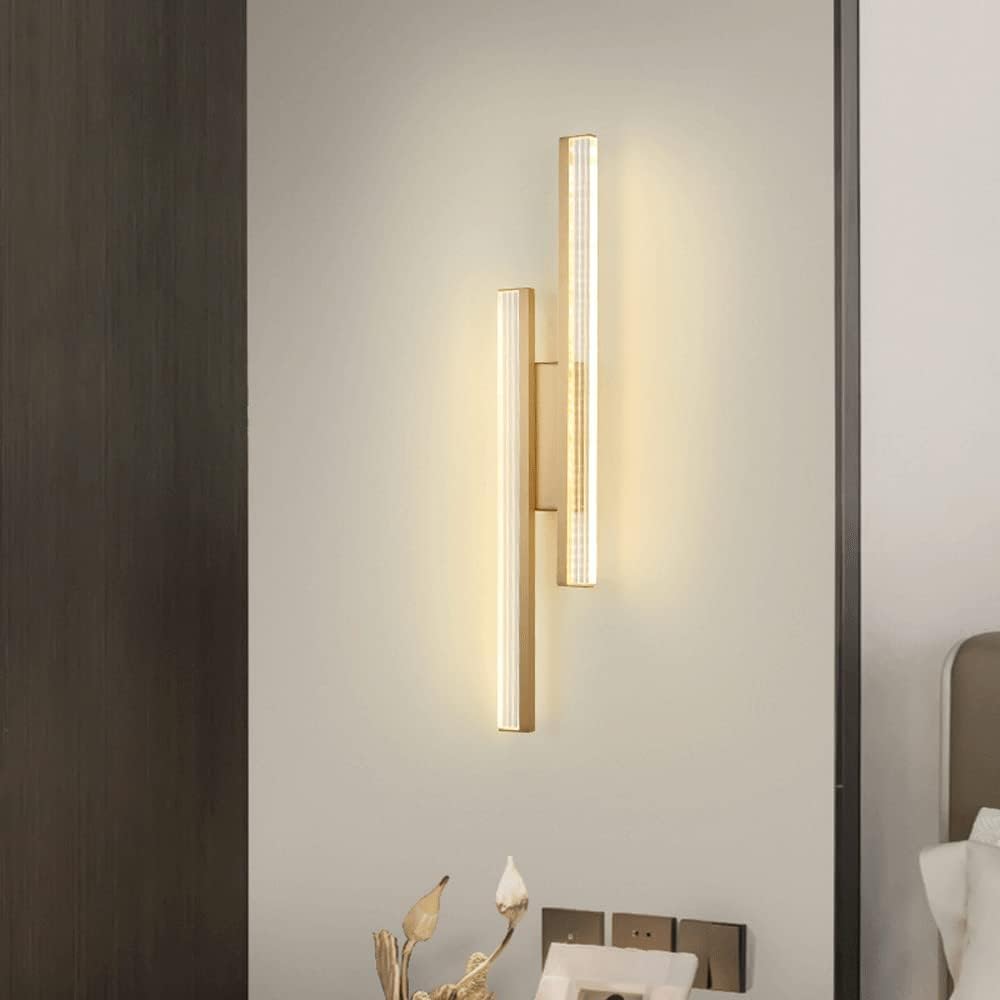Reading light Strip Wall Lamp Simple Wall Light Double Head Rectangular Wall Lights