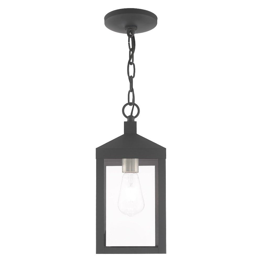 Lighting 1 Light Antique Brass Outdoor Pendant Lantern