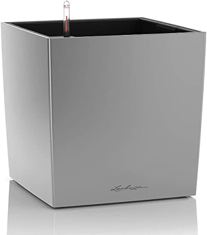 cube 40 Medium Flower Indoor/Outdoor Garden Floor Self-Watering Planter