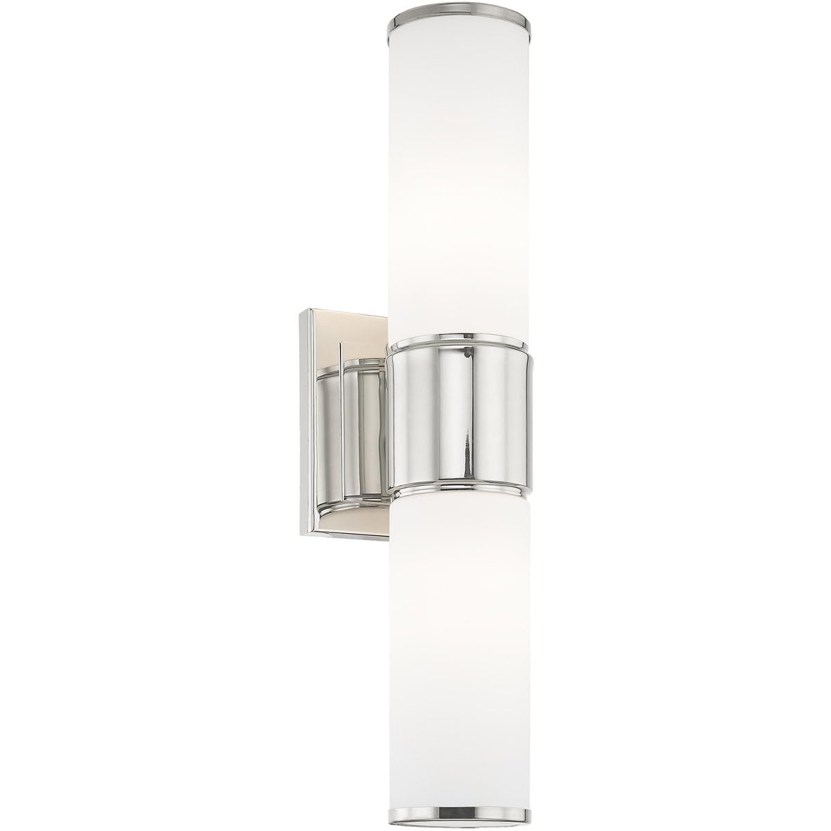 52122-35 Transitional Two Wall Sconce/Bath Light from Weston Collection in Polished