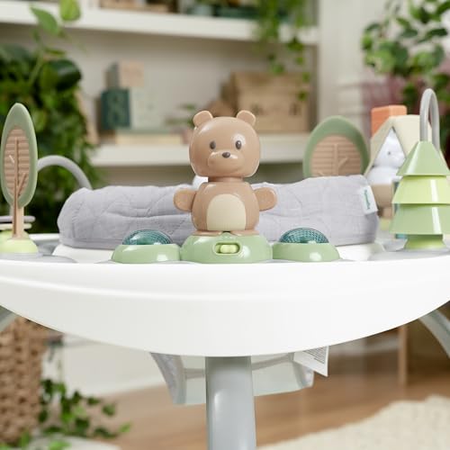 Spring & Sprout 2-in-1 Baby Activity Center Jumper and Table with Infant Toys