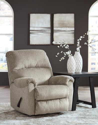 Stonemeade Casual Manual Rocker Recliner, Light Brown
