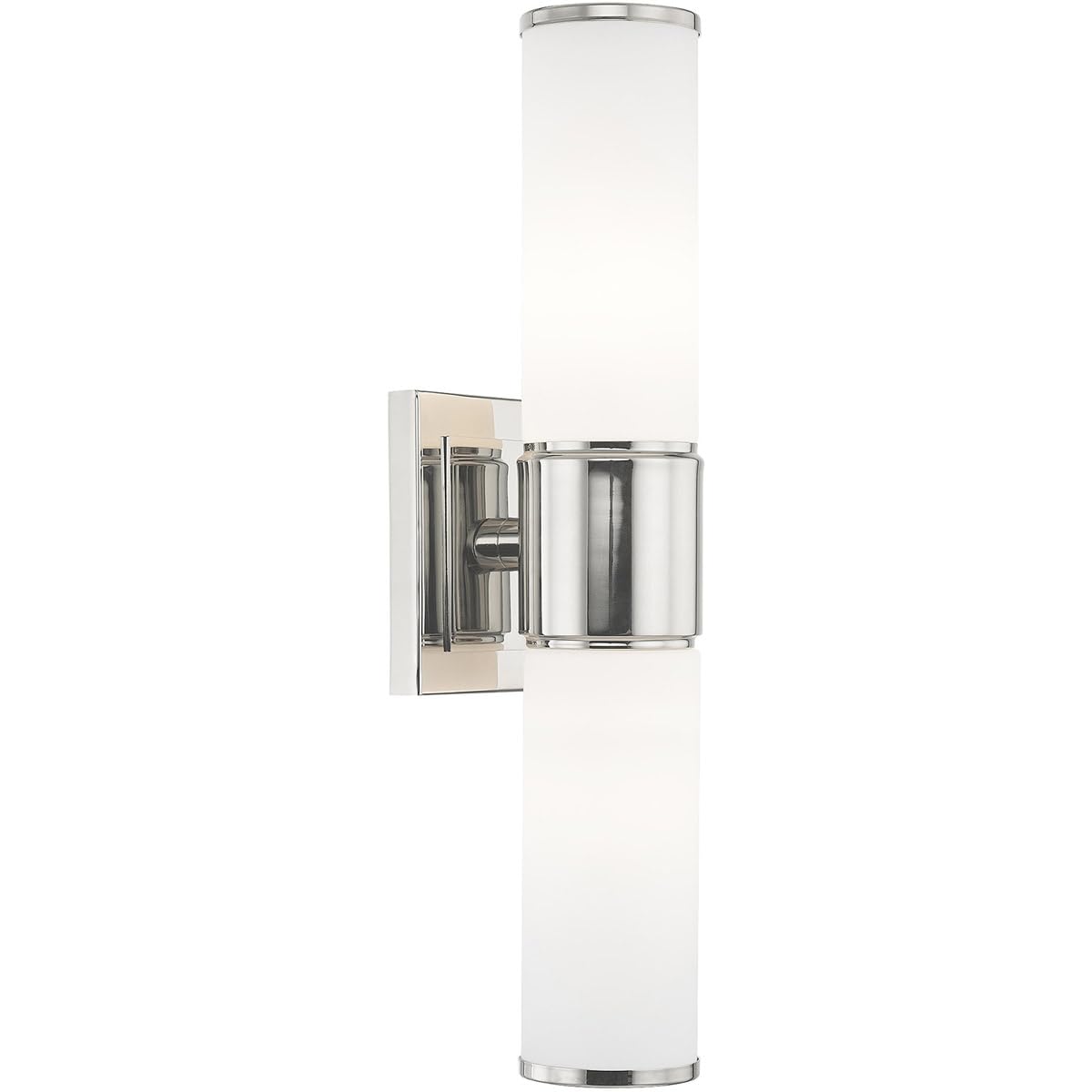 52122-35 Transitional Two Wall Sconce/Bath Light from Weston Collection in Polished