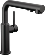 Faucet Daneri Pull-Out Kitchen Faucet, Black Kitchen Faucets with Pull-Out Sprayer