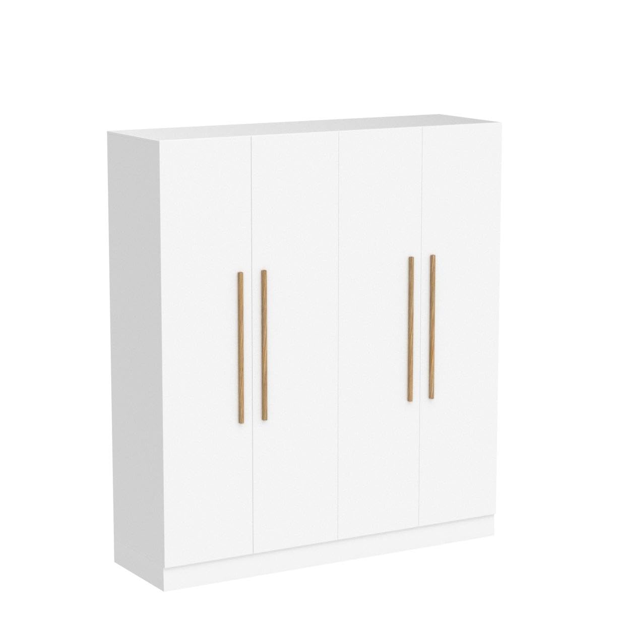 4 Door Wardrobe Armoires and Wardrobes with Storage Shelevs