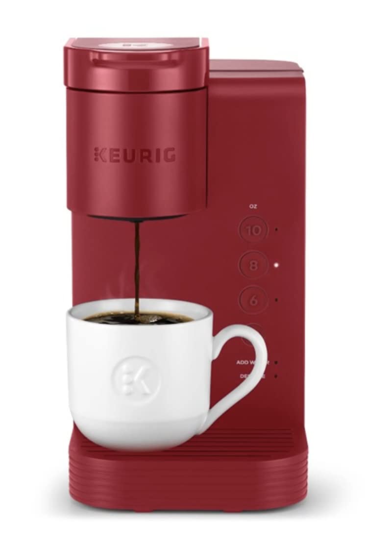 K-Express Essentials Single Serve K-Cup Pod Coffee Maker, Red, Regular