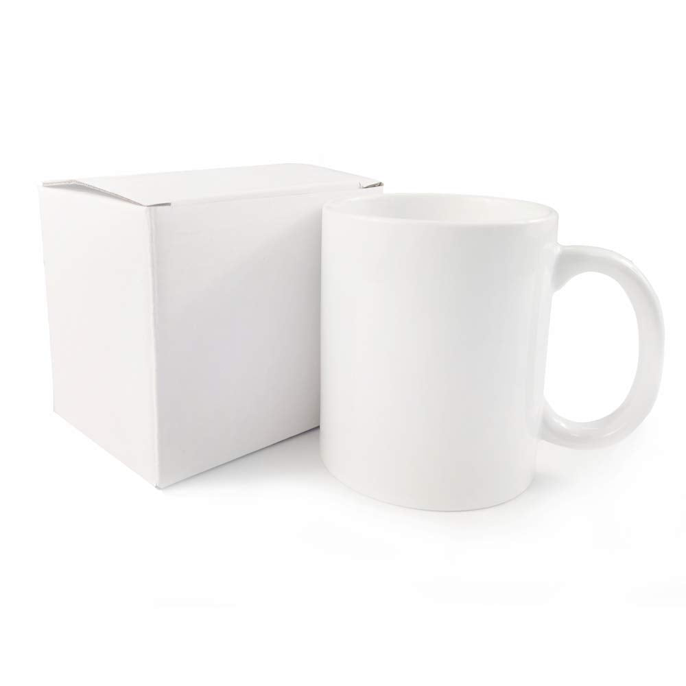Sublimation Mugs, Cups 11oz Sublimation Ceramic Blank Coffee Mugs,White Cups