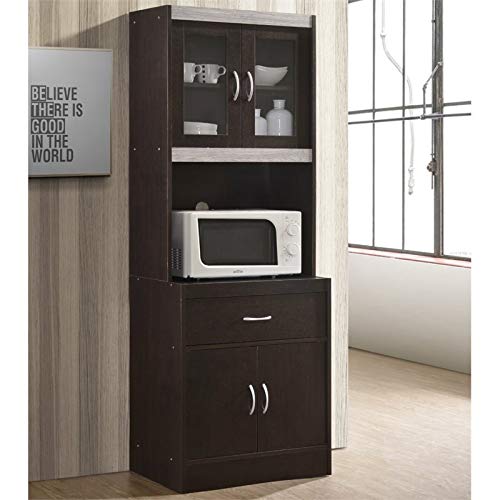 HIKF96 Choco-Grey Kitchen Cabinet