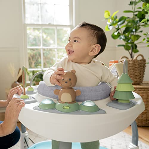 Spring & Sprout 2-in-1 Baby Activity Center Jumper and Table with Infant Toys