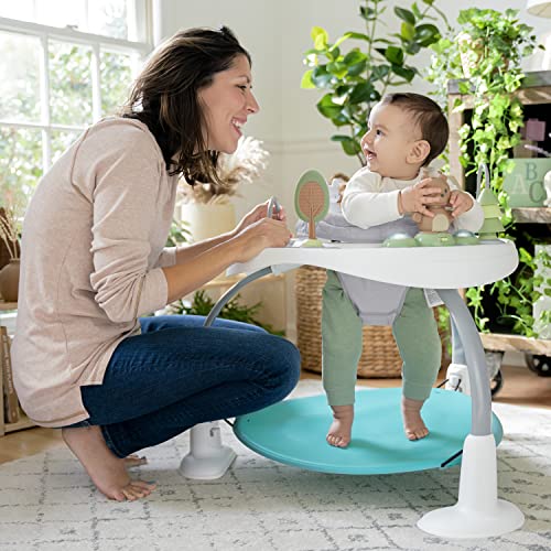 Spring & Sprout 2-in-1 Baby Activity Center Jumper and Table with Infant Toys
