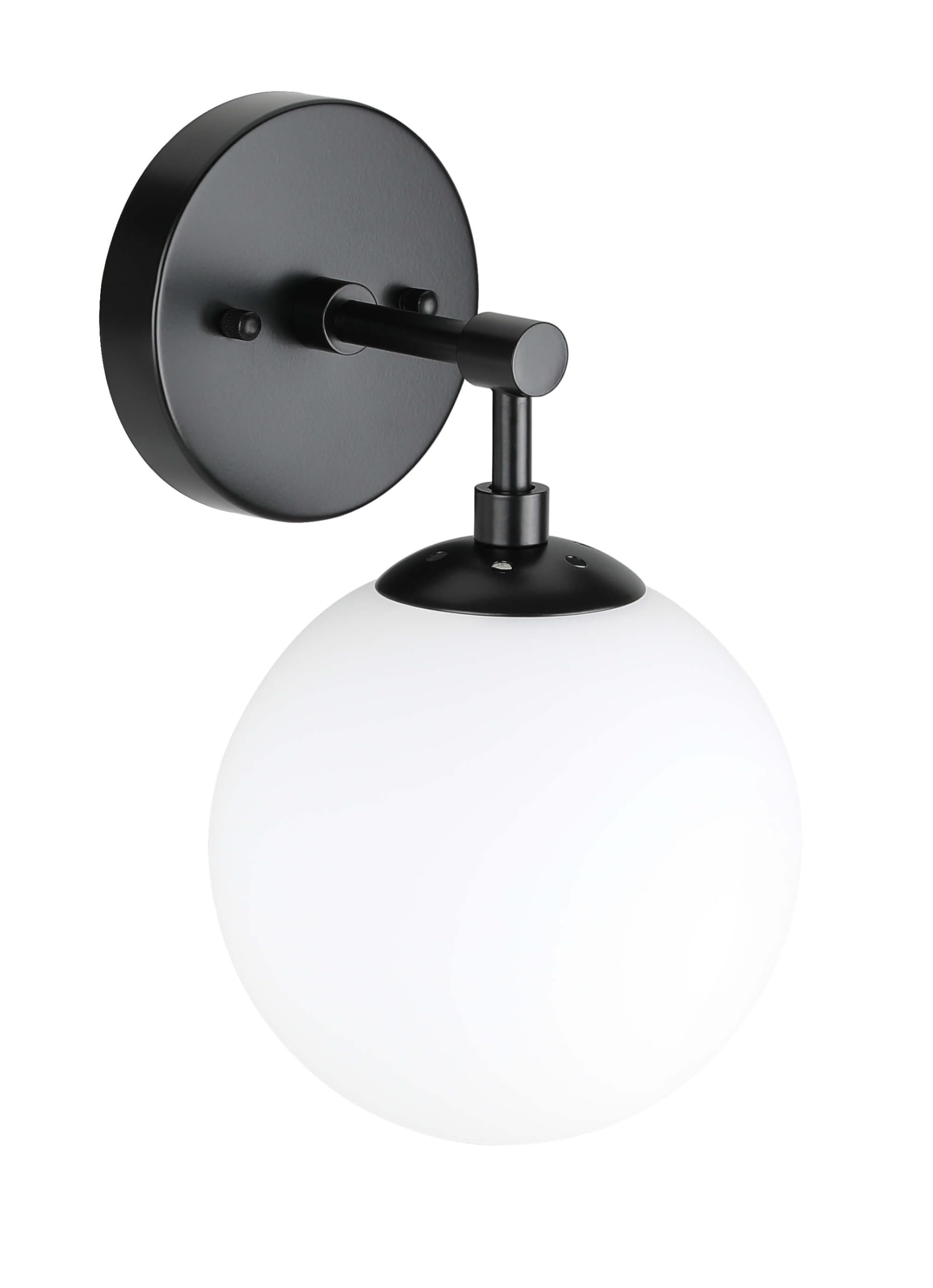 Wall Light 1 Light Vintage Wall Sconce with Globe Glass