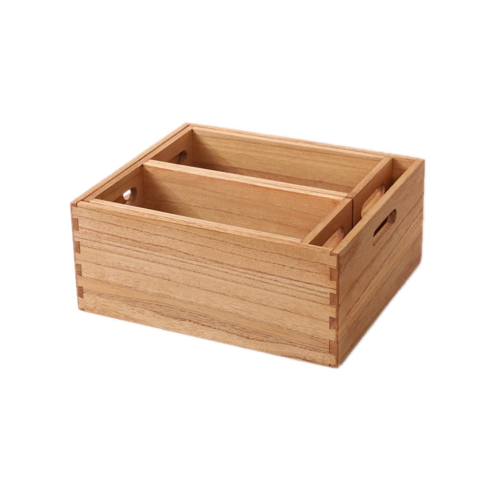 Wooden Baskets for Clothes Storage and Shelf Organizing